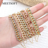 925 Silver Cuba Twist Knot Zircon Bracelet for Women