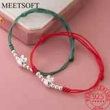 925 Silver Beads Rabbit Zodiac Bracelet Women Jewelry
