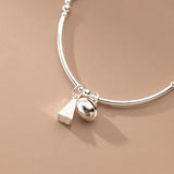 925 Silver Bell Triangle Bracelet, Women's Fine Jewelry