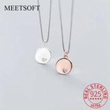 925 Sterling Silver Heart Pendant DIY Jewelry Necklace Accessory