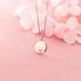925 Sterling Silver Heart Pendant DIY Jewelry Necklace Accessory