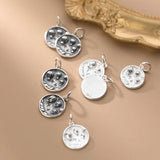 925 Silver Hot Air Balloon Charms DIY Necklace Accessory Gift