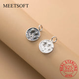 925 Silver Hot Air Balloon Charms DIY Necklace Accessory Gift