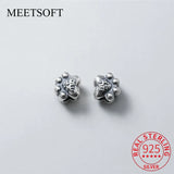 925 Sterling Silver Dog Paw Wealth Shape Loose Bead DIY Jewelry Accessory