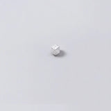 925 Silver Geometry Rhombus Charms for Necklace DIY