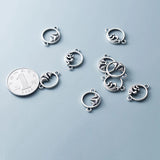 925 Silver Mountains & Waves Charms DIY Jewelry Couple Bracelet Accessory