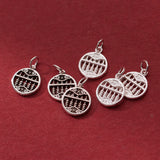 S925 Silver Ruyi Abacus Card Pendant Charm DIY Making
