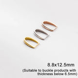 S925 Sterling Silver Clip Pendant Head Buckle DIY Jewelry Accessory