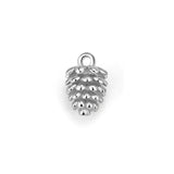 S925 Silver Zircon Key Dog Moon Charms for DIY Jewelry