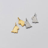 925 Sterling Silver Dinosaur Charms for DIY Necklace Decoration
