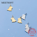 925 Sterling Silver Dinosaur Charms for DIY Necklace Decoration