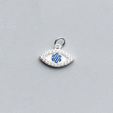 925 Sterling Silver Zircon Charms DIY Jewelry Allery-Free Gift