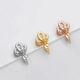 925 Silver Zircon Pendant DIY Necklace Decoration