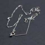 925 Sterling Silver Chain Necklace DIY Jewelry Accessory