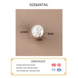 S925 Silver Chinese Zodiac Tiger Beads Charms DIY Making Accessories