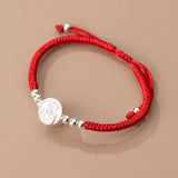 S925 Silver Chinese Zodiac Tiger Beads Charms DIY Making Accessories