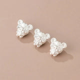 S999 Silver Chinese Zodiac Tiger Beads Charms DIY Making