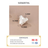 S999 Silver Chinese Zodiac Tiger Beads Charms DIY Making