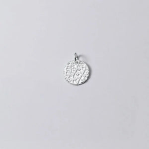 Sterling Silver Plum Blossom Charms DIY Jewelry Necklace Bracelet Accessory