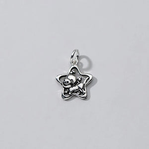 925 Silver Cow Charm for DIY Jewelry Necklace Bracelet