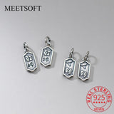 925 Sterling Silver Cow Charms for DIY Jewelry Making
