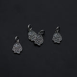 925 Sterling Silver Fish Charms DIY Jewelry Making Accessory