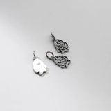 925 Sterling Silver Fish Charms DIY Jewelry Making Accessory
