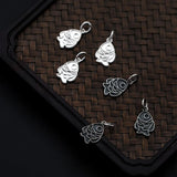 925 Sterling Silver Fish Charms DIY Jewelry Making Accessory