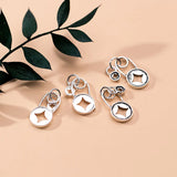 925 Sterling Silver Lock Charms for DIY Jewelry Necklace Bracelet