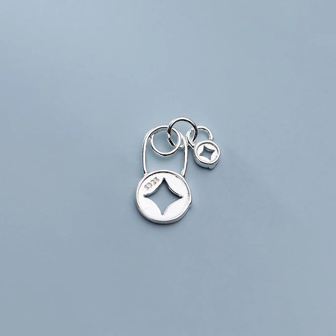925 Sterling Silver Lock Charms for DIY Jewelry Necklace Bracelet