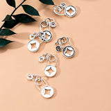 925 Sterling Silver Lock Charms for DIY Jewelry Necklace Bracelet