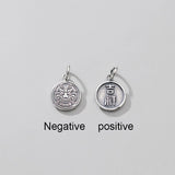 925 Sterling Silver Dragon Charms DIY Jewelry Necklace Bracelet Accessory