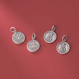 925 Sterling Silver Dragon Charms DIY Jewelry Necklace Bracelet Accessory