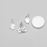 925 Sterling Thai Silver Charms DIY Jewelry Making Finding Accessory