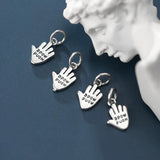 925 Sterling Thai Silver Charms DIY Jewelry Making Finding Accessory