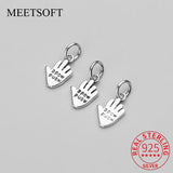 925 Sterling Thai Silver Charms DIY Jewelry Making Finding Accessory