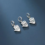 925 Sterling Thai Silver Charms DIY Jewelry Making Finding Accessory