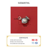 S925 Silver Fish Pendant Necklace DIY Charms Supplies