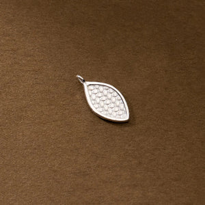 Vintage S925 Sterling Silver Water Droplets Pendant Charms DIY Necklace Bracelet