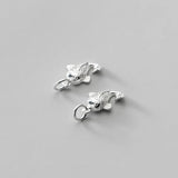 S925 Sterling Silver Whale Animal Charm for DIY Jewelry