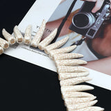 38pcs 10*38mm Ivory Howlite Beads for DIY Jewelry Making