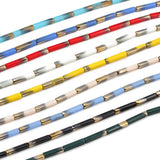 20pcs 20*4mm Rectangle Spacer Loose Beads for Jewelry Making