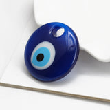 Greek Evil Eye Pendant Keychain Necklace Set