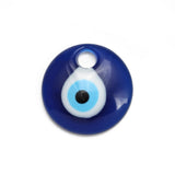 Greek Evil Eye Pendant Keychain Necklace Set
