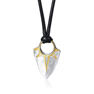 Men's Stainless Steel Arrow Head Necklace