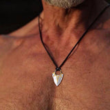 Men's Stainless Steel Arrow Head Necklace