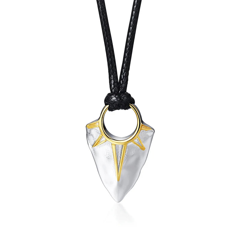 Men's Stainless Steel Arrow Head Necklace