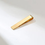 Men Tie Clip Tie Clips Initials Date Stainless Steel for Him Men's