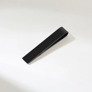 Men Tie Clip Tie Clips Initials Date Stainless Steel for Him Men's