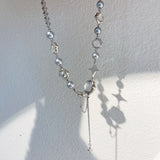 Punk Transparent Beads Necklace Star Light Pendant Choker Party Jewelry